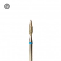 Фреза алмазная пламя 2.3 мм. синяя Фреза алмазная пламя 2.3 мм. синяя