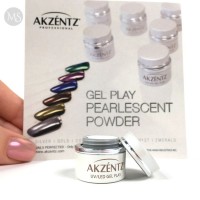 AKZENTZ PEARLESCENT POWDER SILVER