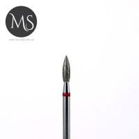 Фреза алмазная ПЛАМЯ 2.1 мм красная