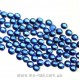Стразы (100 штук) ss3 голубые