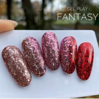 Gel Play Glitter Scarlet Fantasy