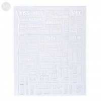 Nail sticker cb 123