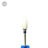 Ceramic mill "CORN" for removing gel polish blue