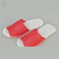 Disposable slippers in individual packaging