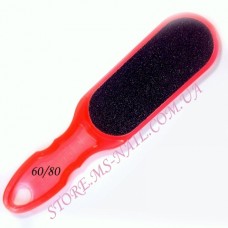 Plastic grater for the foot, RED 60/80