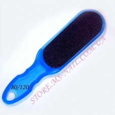 Plastic grater for the foot, BLUE 80/120