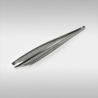 Пинцет для бровей скошенный "Рыбка" П-15 Пинцет для бровей скошенный "Рыбка" П-15