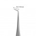 Curved professional tweezers for eyelashes STALEKS PRO EXPERT 40 TYPE 7 TE-40/7