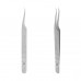 Professional tweezers for eyelashes MINI L STALEKS PRO EXPERT 41 TE-41/8