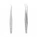 Professional tweezers for eyelashes L-SHAPED STALEKS PRO EXPERT 41 TYPE 9 TE-41/9