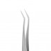 Professional tweezers for eyelashes L-SHAPED STALEKS PRO EXPERT 41 TYPE 9 TE-41/9