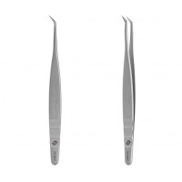 Пинцет профессиональный для ресниц L-ОБРАЗНЫЙ STALEKS PRO EXPERT 40 TYPE 1 TE-40/1